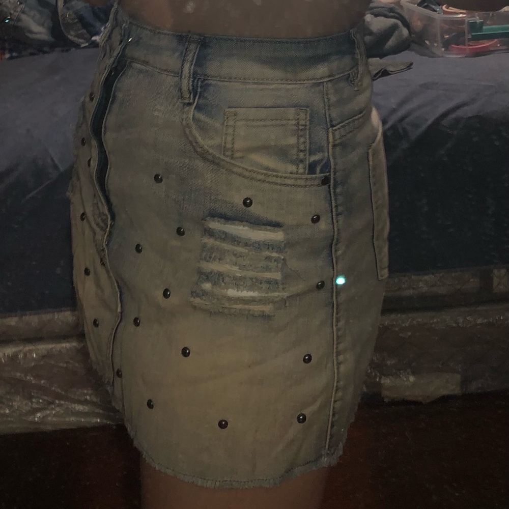 Forever 21 denim skirt